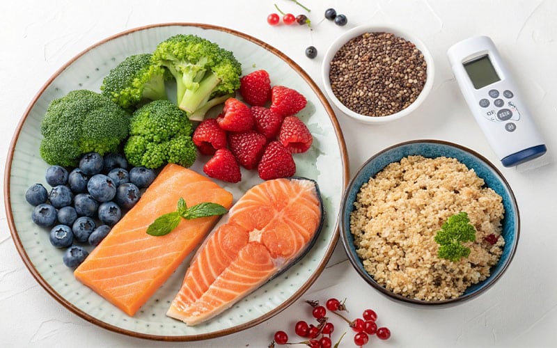 برای کنترل قند چی بخوریم؟