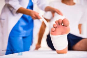 پانسمان زخم دیابت