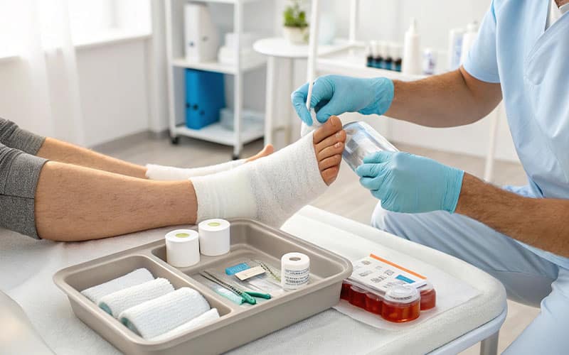 زخم پای دیابتی چالشی جدی و راهکارها
