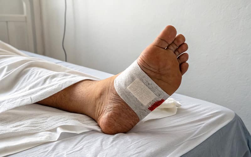 بهبود زخم‌ پای دیابتی