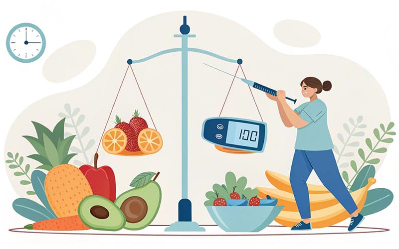 اصول تغذیه دیابت در ترمیم زخم پای دیابتی