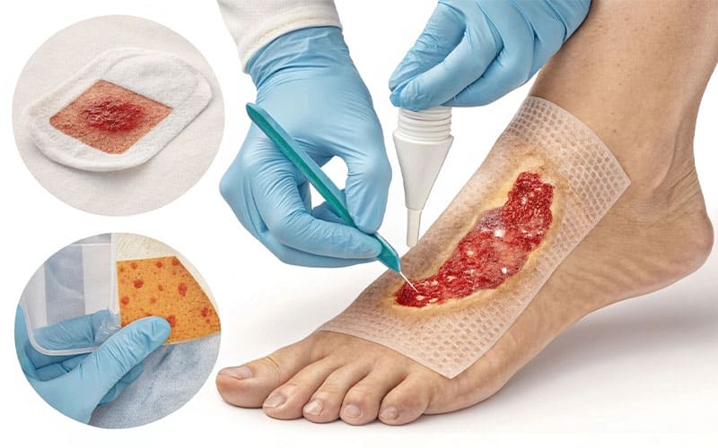چگونگی بهبود زخم دیابتی