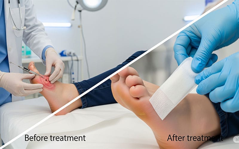کلینیک تخصصی زخم امید نو