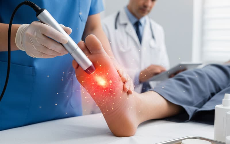 التیام زخم دیابتی با لایت تراپی