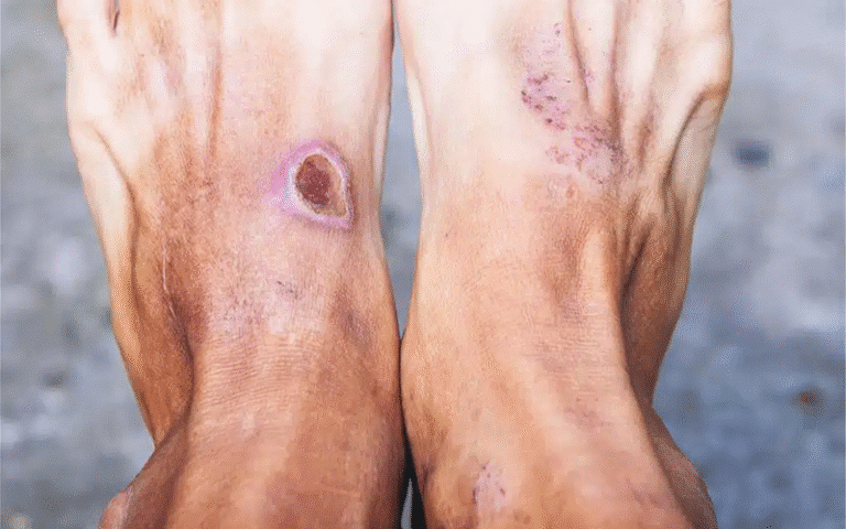 درمان عفونت زخم پای دیابتی