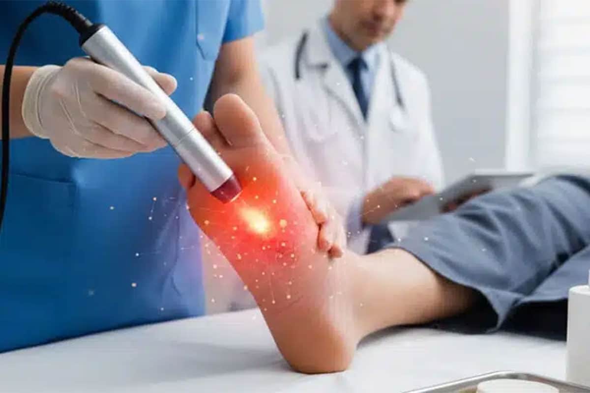 التیام زخم دیابتی با لایت تراپی