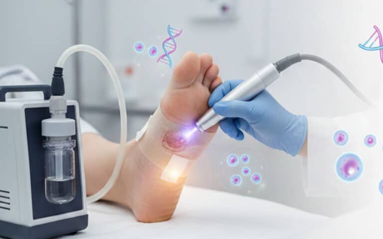 جدیدترین درمان های غیرجراحی زخم پای دیابتی در سال ۲۰۲۵