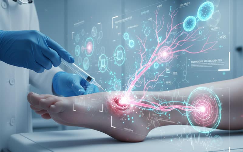 درمان با سلول‌های بنیادی مزانشیمی (MSCs) و مهندسی بافت