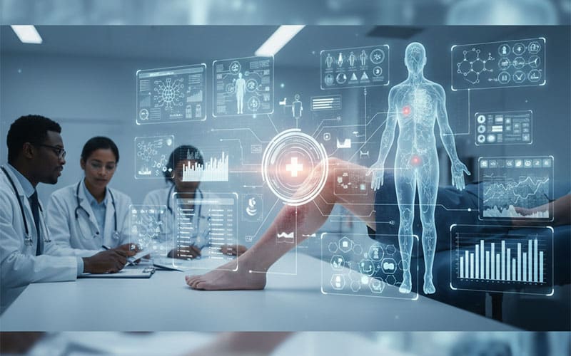 ارتباط رویکرد جامع در درمان زخم‌های مزمن با حوزه‌های کلینیکی مرتبط